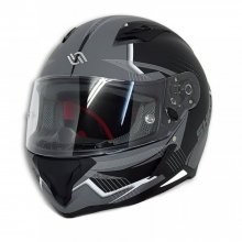 Κράνος Shiro SH-890 Losail μαύρο ματ - γκρι με Pinlock